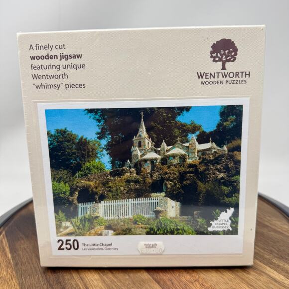 Wentworth Wooden Jigsaw Puzzle 250 Piece Whimsy Pieces "The Little Chapel" NEW - Picture 2 of 6